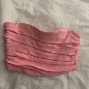 Zara corset pink